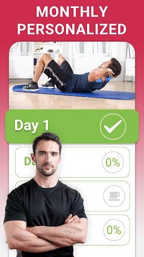 Home Workouts for Men 30 days mod apk download  4.0.0 screenshot 2