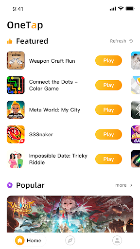 OneTap Play Games Instantly mod apk 3.5.3 unlimited time latest version  3.7.0 screenshot 3