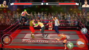 Beat Em Up Wrestling Game mod apk unlimited healthͼƬ1