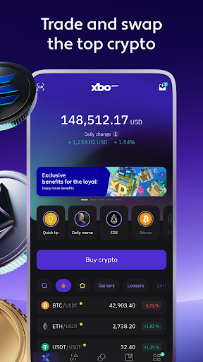 XBO.com Buy Bitcoin & Crypto app download for androidͼƬ1