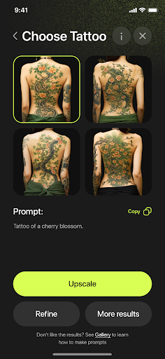 Ta2 AI Tattoo Generator Mod Apk Premium Unlocked  1.0.14 screenshot 4