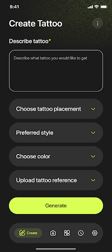 Ta2 AI Tattoo Generator Mod Apk Premium Unlocked  1.0.14 screenshot 2