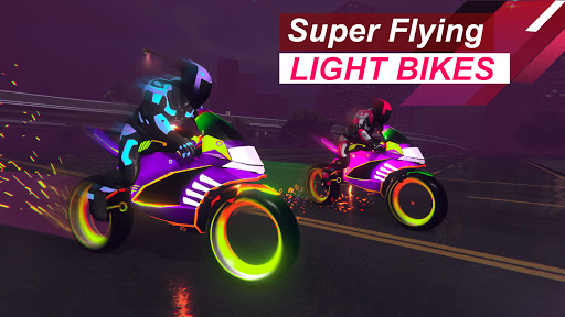 Light Bike Flying Stunts mod apk latest version  2.15.4 screenshot 1