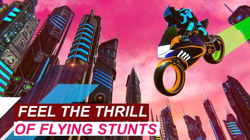 Light Bike Flying Stunts mod apk latest version  2.15.4 screenshot 4