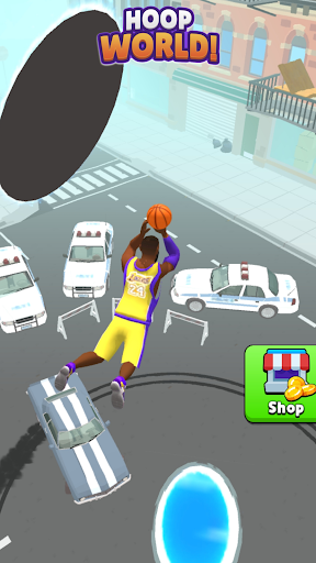 Hoop World Flip Dunk Game 3D mod apk unlimited money  1.57 screenshot 1