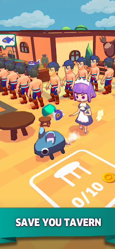 Fantasy Tavern Mod Apk Unlimited Money and Gems  v1.4 screenshot 2