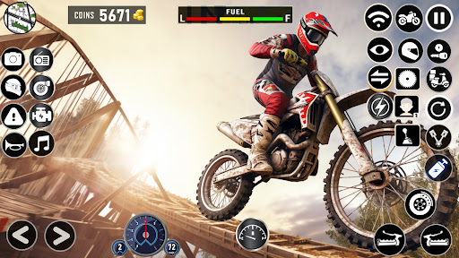 Motocross Racing Offline Games mod apk unlimited money  10.1.0 screenshot 2