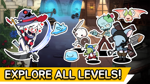 Witch and Council Idle RPG Mod Apk Unlimited Money and Gems  v1.0.38 screenshot 3