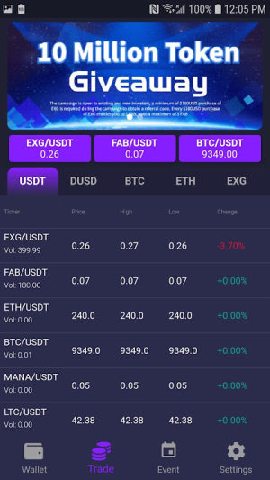 eXchangily DEX Bitcoin Wallet apk Download latest versionͼƬ1