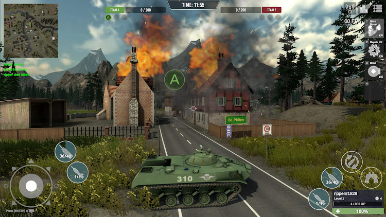 Red Crucible Tanks mod apk latest version  0.7.0f2 screenshot 2