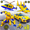 Taxi Helicopter Car Robot Game