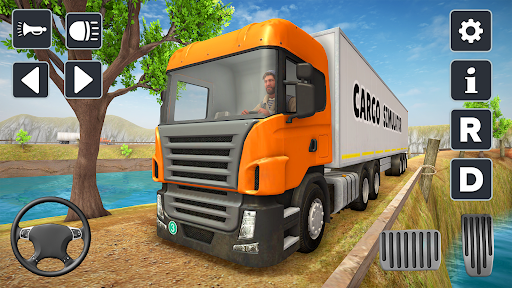 Truck Game Offroad Simulator mod apk unlocked everything  1.0.8 screenshot 2