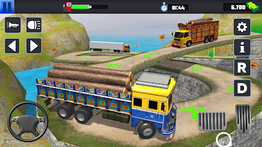 Truck Game Offroad Simulator mod apk unlocked everything  1.0.8 screenshot 1