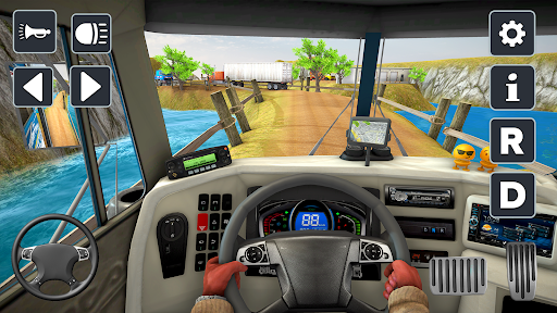 Truck Game Offroad Simulator mod apk unlocked everything  1.0.8 screenshot 4