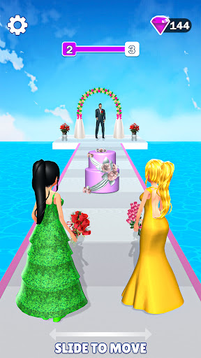 Bridal Run Wedding Dress Game mod apk unlimited gems  2.0.6 screenshot 1
