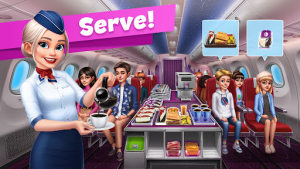 Airplane Chefs Mod apk 9.1.1 (Unlimited Money and Gems)ͼƬ1