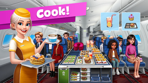 Airplane Chefs Mod apk 9.1.1 (Unlimited Money and Gems)  9.1.1 screenshot 3