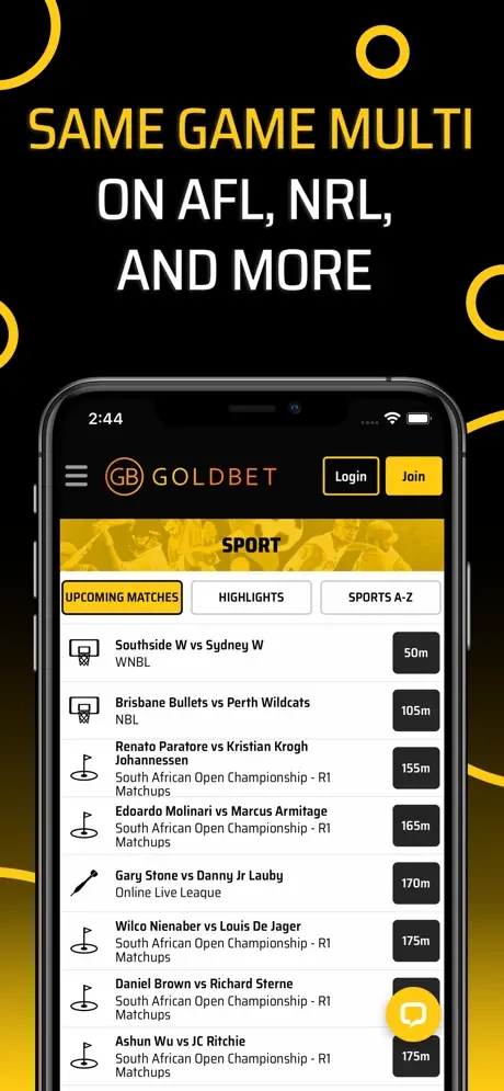 GoldBet app Download for Android  2.0.0 screenshot 1