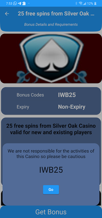 Casino No Deposit Welcome Code apk Download Latest version  v1.0 screenshot 2