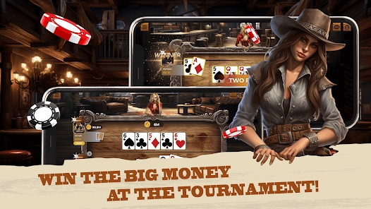 Poker Texas Holdem Cowboys apk download latest version  1.1.3 screenshot 1