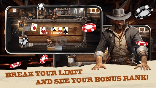 Poker Texas Holdem Cowboys apk download latest version  1.1.3 screenshot 2