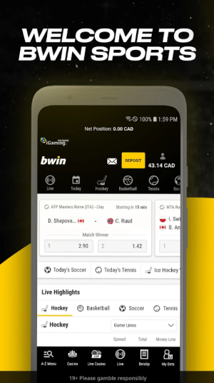 bwin Sports Betting Ontario App Download Latest VersionͼƬ1