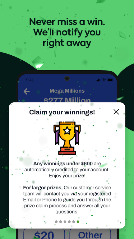 Jackpot Lottery App Download New Version  1.1.9 screenshot 1