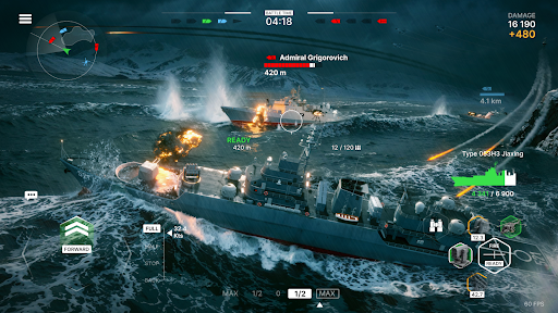 Warships Mobile 2 Mod Apk 0.0.2f10 Unlimited Money and Gems  0.0.2f10 screenshot 4