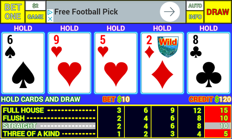 Ax Video Poker apk Download for Android  v1.0 screenshot 4