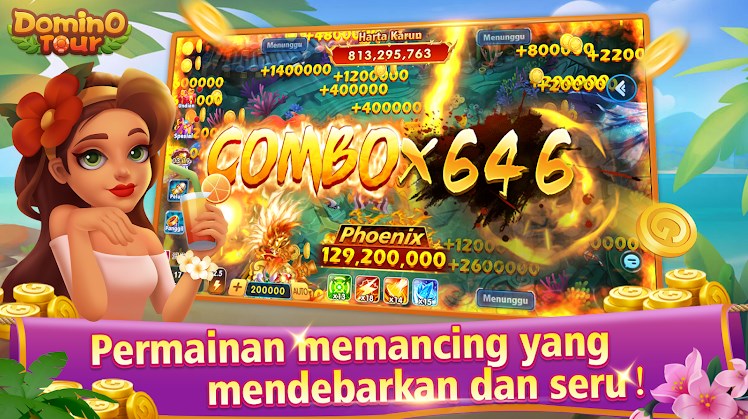 Domino Tour Gaple QiuQiu Remi mod apk unlimited money and gems  1.0.21 screenshot 1