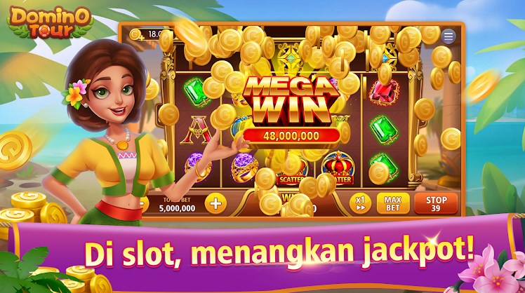 Domino Tour Gaple QiuQiu Remi mod apk unlimited money and gems  1.0.21 screenshot 5