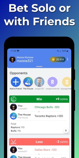 WagerLab Bet on Sports & Props app download latest versionͼƬ1