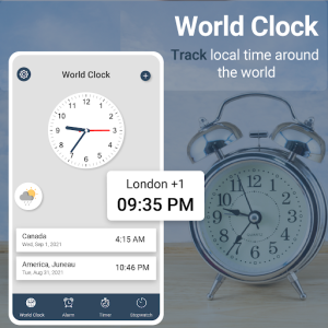 World Clock Smart Alarm App mod apk premium unlockedͼƬ2