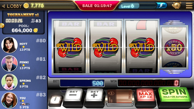 Classic Slots 50x Cherry mod apk unlimited money  1.5 screenshot 1