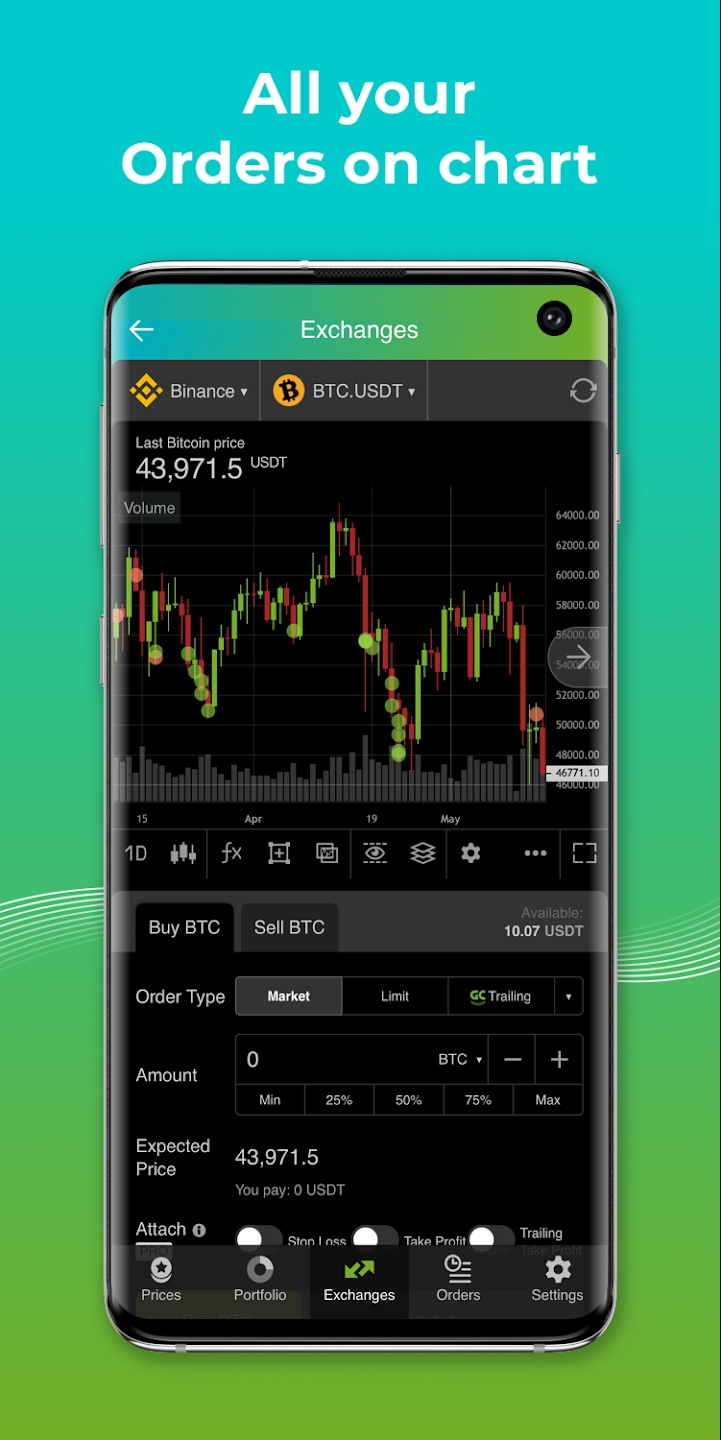 good crypto trading terminal Last version  v1.0 screenshot 4
