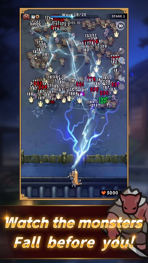 Ninja Defenders Cat Shinobi mod apk unlimited money and gems  1.0 screenshot 2
