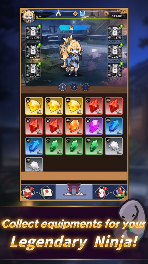 Ninja Defenders Cat Shinobi mod apk unlimited money and gems  1.0 screenshot 5