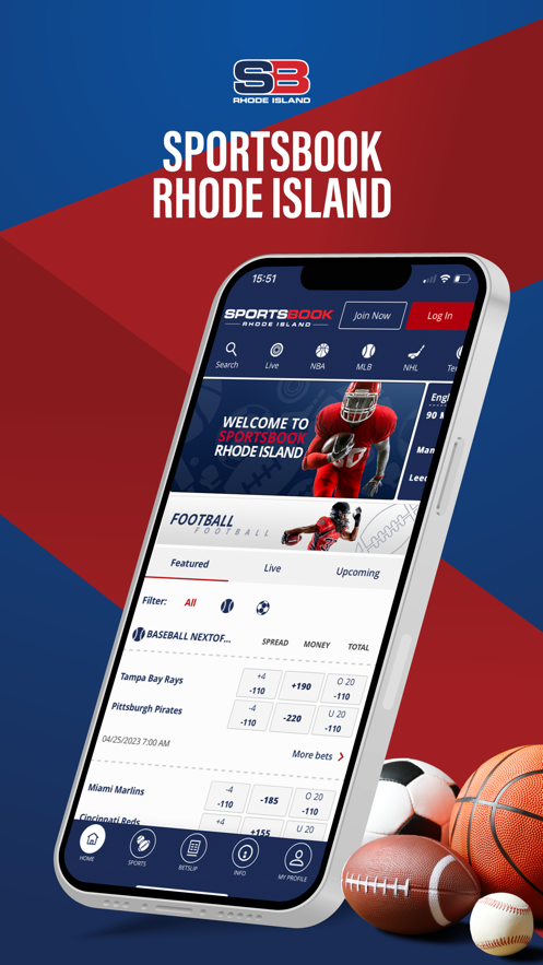 Sportsbook RI app download for android  5.71 screenshot 3