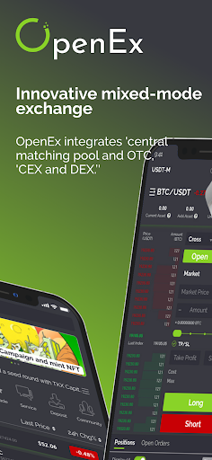 OpenEx network wallet app download latest version  1.1.5 screenshot 1