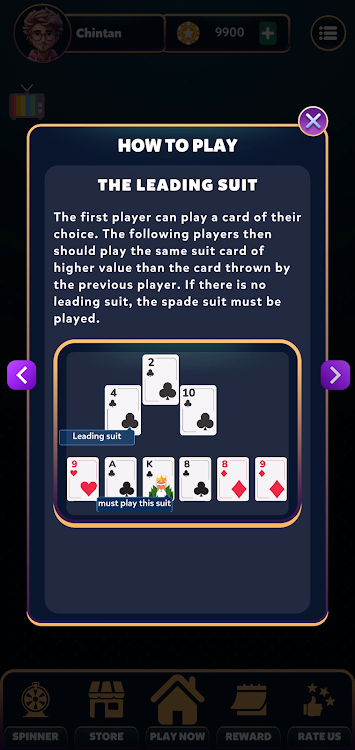CallBreak Offline Card Games mod apk unlimited money  1.3 screenshot 1