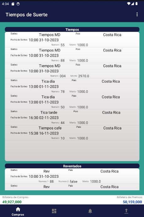 Tiempos de Suerte apk Download for Android  1.0.0 screenshot 1