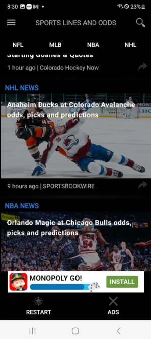 Sports Lines Odds App Download for AndroidͼƬ1