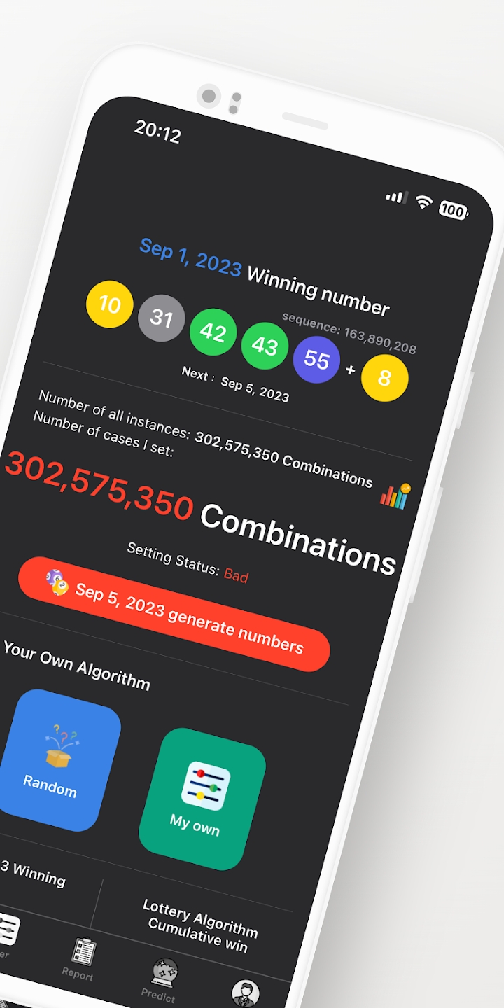 Lottery Algorithm app Last version  1.2.61 screenshot 4