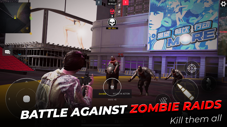 Zombie Ops World Doomsday War mod apk download for Android  v1.0 screenshot 3