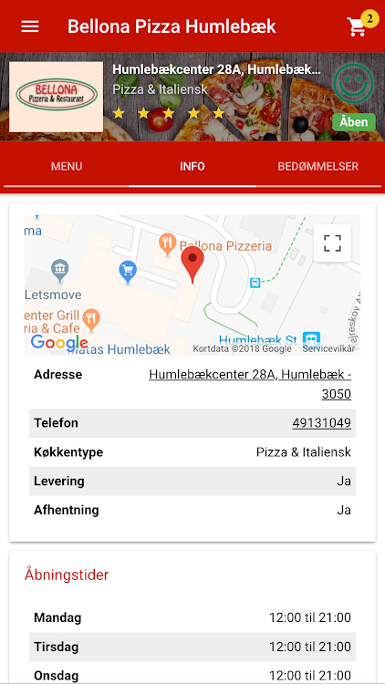Bellona Pizza apk Download for Android  2.3.1 screenshot 3