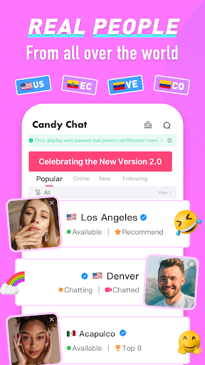 Candy Chat Free Coins Hack Apk Download Latest Version  2.3.7 screenshot 3