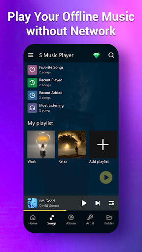 S Music Player Mod Apk Premium Unlocked Latest Version  3.5.2 screenshot 4
