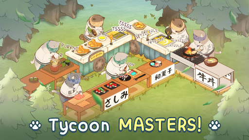 Cat Garden Food Party Tycoon mod apk unlimited money and gems  v1.0.2 screenshot 3