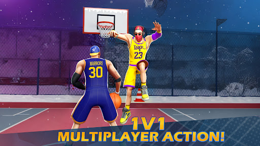 Basketball Games Dunk & Hoops mod apk unlimited money  2024.1 screenshot 2