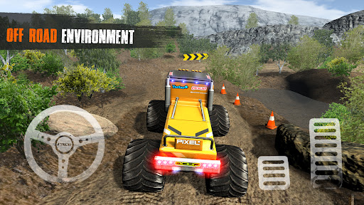 Monster Truck Parking Game mod apk unlimited money  2.8 screenshot 4